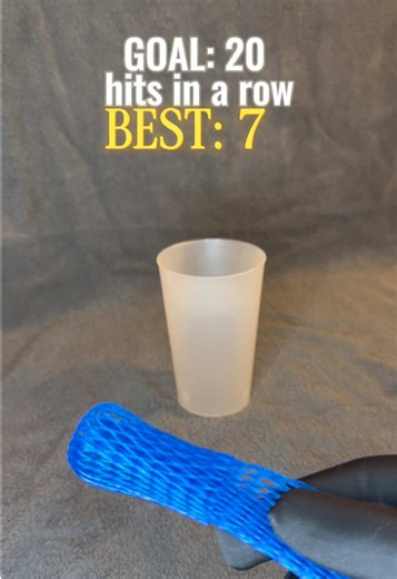 Next try... why is this so hard? 20 hits in a row challenge 🎯🏆