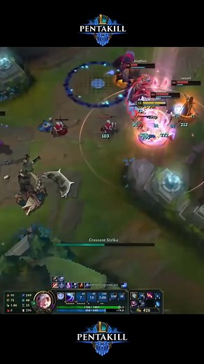 Diana Pentakill - Epic League of Legends Gameplay