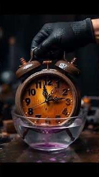 Old clock in rust #shortvideo #shorts #asmr #oddlysatisfying