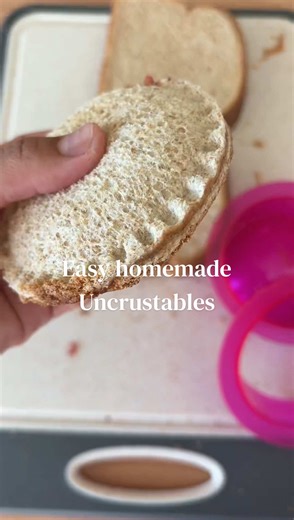 Making homemade Uncrustables in under 20 seconds because I like to know what’s going in my kids’ food, & with the way my 4 year old eats them, my wallet would be out of commission at this point. These are mom approved, kid loved, freezer-friendly, and perfect for busy mornings, school lunches, and snack time. If you’re a mom trying to save money, skip preservatives, and still keep snacks easy, this is one of my favorite simple hacks. ✨ Low effort ✨ Kids actually eat them ✨ I know exactly what’s 