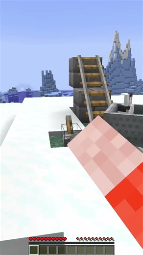 Minecraft Bunny Launcher | #minecraft #shorts