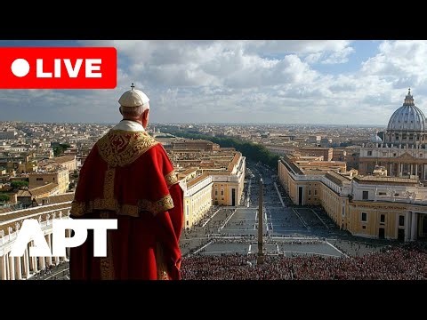 LIVE | Newly Elected Pope Appears on Vatican Balcony, Greets Crowd | Historic Moment | APT