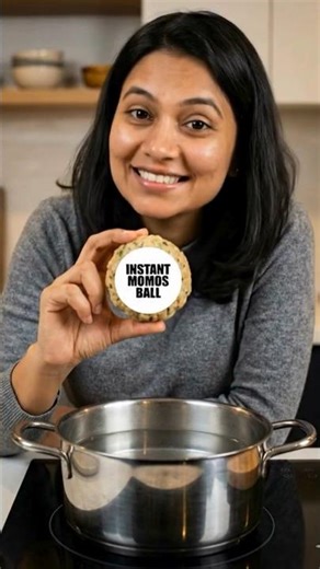 I didn't believe instant momos could taste this good #review #momos #foodie