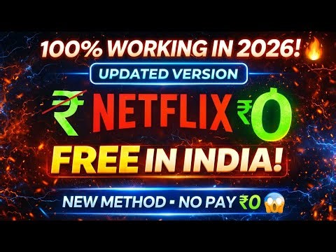 Netflix Premium Free Forever? 😱 | How to watch Netflix without Subscription 2026