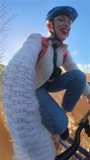 Tandem Cycling Through a Flood… Then She Admitted Everything