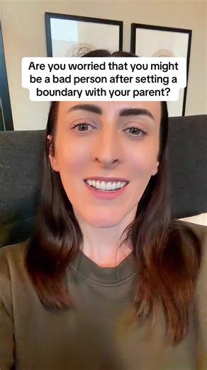 Setting a much needed boundary with a parent can bring up so much guilt and self-doubt