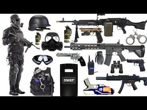 Special Forces military toy gun set! Watergun, Soft Bullet, Sniper, Ak47, M16, Machine Gun, Nerf 126