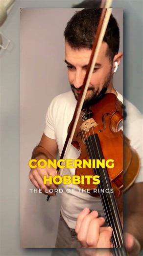 Concerning Hobbits – The Lord of the Rings | Arne - Violin Cover #9🎻