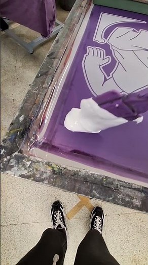 How I Hand-Print Skate T-Shirts | Screen Printing Process