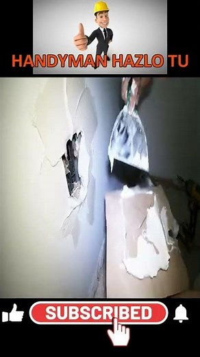 #ShortTips: Reparación de Tablaroca sin Cinta