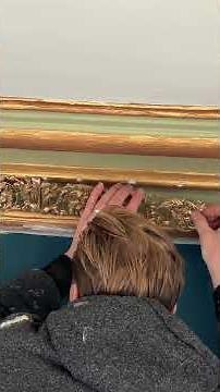 THE BESPOKE MOULDINGS 😮 #chateau #diy #home #renovation #homeimprovement #decor