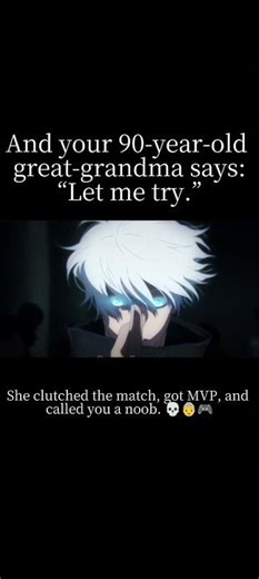 My 90-Year-Old Grandma Clutched My Ranked Game… 💀🎮 #shorts