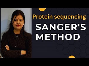 Protein Sequencing ll Sanger's Method ll #csirnet