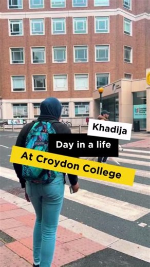 Ever wondered what your days could look like as a Croydon College student? Khadija talks us through her typical day on campus as a Health and Social Care student. From lessons to study sessions with friends, here's a glimpse into the energy that fills our campus each day. Ready to make Croydon College your next step? Applications for January 2025 and September 2025 are now open 💛 #Croydon #HealthAndSocialCare #CroydonCollege #DayinALife | Croydon College