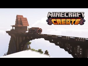 The Mountain Train (Minecraft Create Mod)