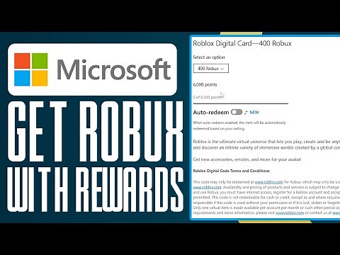 How To Use Microsoft Rewards For Robux 2025 | Get Robux With Microsoft Rewards!