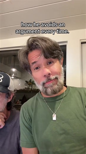 He always wins. #fypシ #gaydads #mlm #muah | gay couple