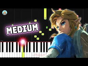 The Legend of Zelda OST - "Great Fairy Fountain" - MEDIUM Piano Tutorial & Sheet Music