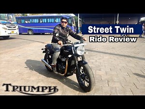 Triumph Street Twin First Test Ride . Is it better than Interceptor 650 ? in Price Range