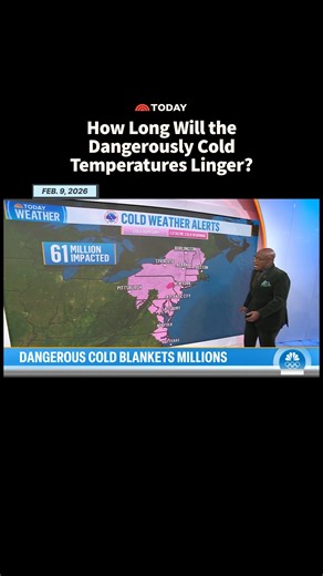 Another round of brutally low temperatures are impacting millions across the United States after a round of the coldest weekend of the season. TODAY’s Al Roker tracks the forecast as well as a long-awaited warm-up that is in the works. | Today Show
