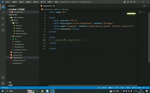 使用threejs实现立方体3D旋转效果