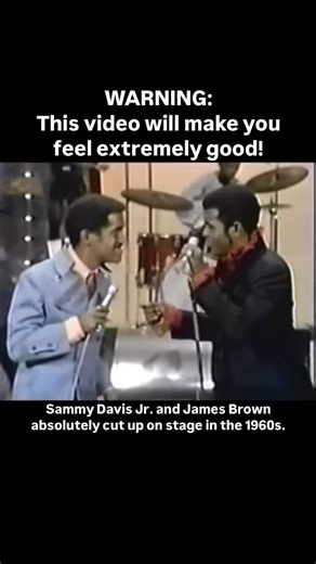 Soul Music Society on Instagram: "A tremendous throwback! This is one of the greatest TV and music moments EVER. I’on care what anybody says either. 😂💥🎯 This is amazing to see! Sammy Davis Jr. and James Brown. Whew! Gotta love the pure talent, humor, candor, individuality, technique and sophistication in this performance. Y’all, please share this with anyone who needs a little pick me up today. I’m sure this will make ‘em smile…and maybe cut a rug for a minute or two. Disclaimer: No copyright