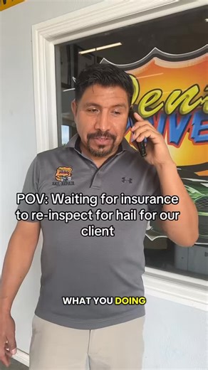DENT DRIVE llc on Instagram: "POV: Waiting for insurance to re-inspect the hail damage for our client 😅 Refreshing emails. Checking updates. Doing everything we can behind the scenes. Because when you trust us with your car, we don’t just fix dents — we fight for you, too. At Dent Drive LLC, we work directly with your insurance to make sure your claim is handled correctly and you get the coverage you deserve. Why drivers choose Dent Drive: ✅ We handle the insurance process for you ✅ Paintless d