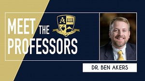 Meet the Professors: Dr. Ben Akers - Season 1 - Formed