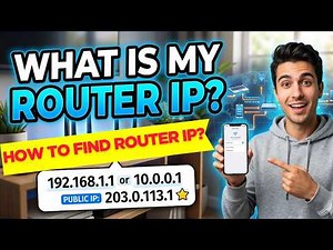 What is my Router IP? Many Ways to Find your WIFI Router IP Address to Access setting| What is my IP