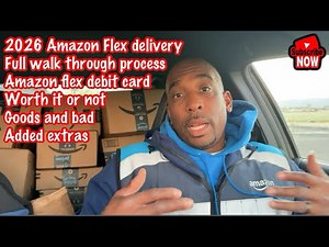 Full 2026 Amazon Flex walk through w/screenshots pay and extras! #amazonflexdriver