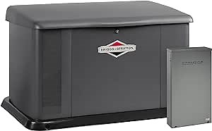 Briggs & Stratton 40396 20000-Watt Home Standby Generator System with Dual 200 Amp/Split 400 Amp Automatic Transfer Switch