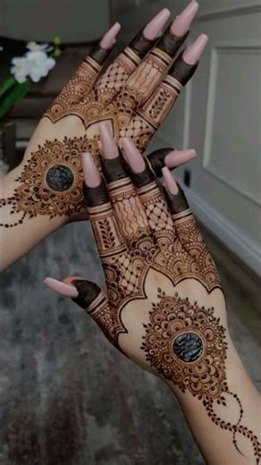 2026 trending Mehandi flowers front hand mehndi#henna #esign #viralshort photo#mehndi