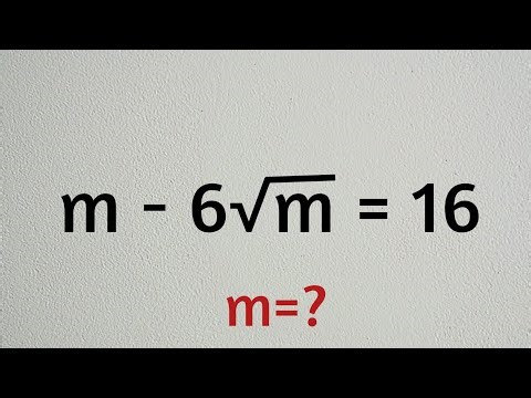 This Simple Equation Has a Hidden Trick 🤯 Can You Find m?