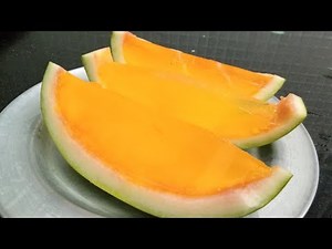 Lemon flavored watermelon Jelly /Lemon jelly /Jelly recipe /How to make jelly at home? Variety jelly