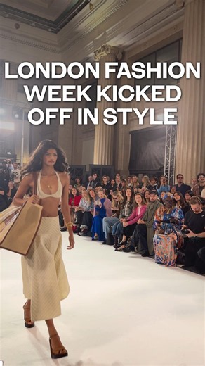 London Fashion Week kicked off in style with Paul Costelloe runway