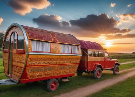 2 DIY Vintage Gypsy Vardo 7x10 Wagon Caravan Trailer Budget Portable Cottage Farm Home Builder Plans Airbnb Vacation PDF Instant Download - Etsy