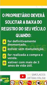 📚 QUESTÕES QUE ESTÃO CAINDO MUITO NAS PROVAS TEÓRICAS DO DETRAN 2025 #autoescola 😱