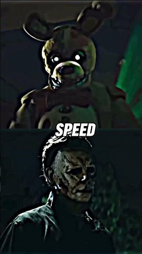 springtrap (fnaf movie) vs Michael Myers (Halloween kills)