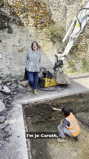 6.9K views · 48 reactions | Jo from Cotswold Archaeology takes us through the recent archaeology on site for the Abbey of St Edmund, Reborn The National Lottery Heritage Fund project. | St Edmundsbury Cathedral | Facebook