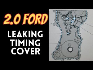 Ford 2.0 How to Remove Timing Cover