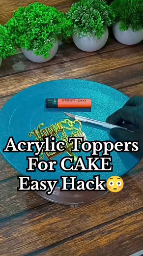 155K views · 1.6K reactions | Acrylic Toppers For Cake Easy Hack . . . . . #cakehack #caketopic #cakeidea #cakeoftheday #cakephotography #cakeicing #caketricks #caktips #explore #explorepost #explorerpage #trend #trendingreelsvideo #trendingsong #trend #cakereels | PRIYA'S MAGICAL KITCHEN | Facebook