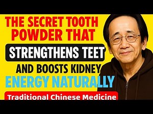 Ancient Chinese Medicine: Secret Tooth Powder for Strong Teeth & Kidney Energy