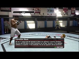 UFC UNDISPUTED 3 - GUIDED TUTORIAL BEGINNER