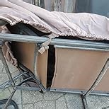 Armor All 28 x 76 x 30 Chaise Cover, Brown