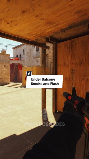 Under Balcony Smoke and Flash: Counterstrike Tips and Strategies