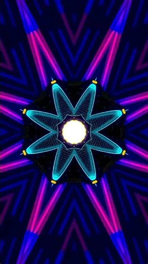 Purple Calming Background Video 4K VJ loop Neon Screensaver Wallpaper