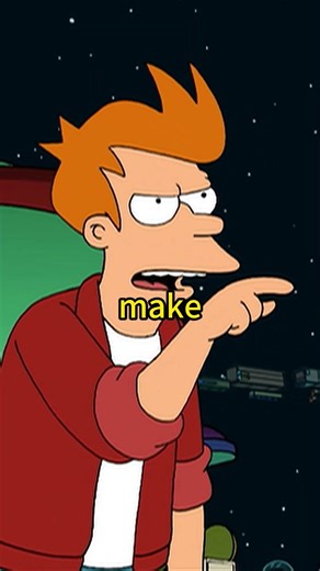 FRY JUST WANTS LEELA TO LIKE HIM#shorts #cartoon #futurama #funny