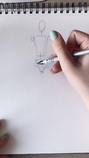 Fashion Croquis Sketching Tutorial for Fashion Designers