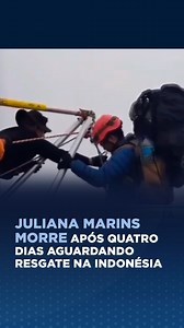 340 reactions · 31 comments | Juliana escorregou cerca de 650 metros na cratera do vulcão. Cerca de 50 pessoas estavam envolvidas no resgate. A operação era de altíssimo risco para a equipe, devido ao mau tempo e, principalmente, à inclinação do paredão. O Parque Nacional de Rinjani foi criticado por demorar a fechar a trilha para concentrar os esforços no resgate. #JornalDaTarde #JT #Luto | Jornalismo TV Cultura | Facebook