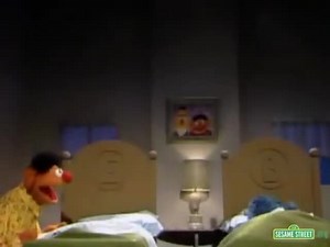 sesame street sleeping time with cookie monster